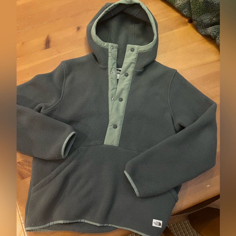 The North Face pullover fleece hoodie
